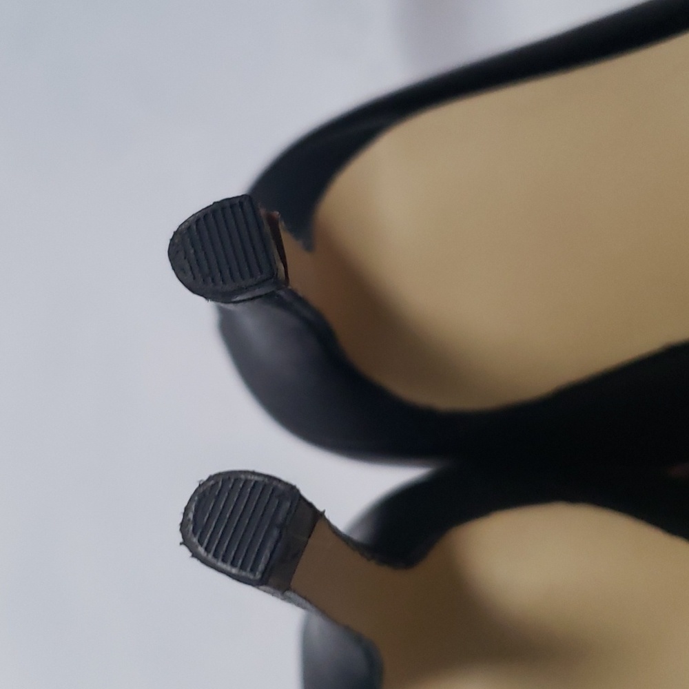 NWOT Marc Fisher leahter upper shell heel pumps shoes 6M - Picture 9 of 10